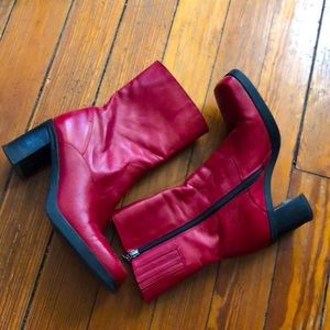 Tommy Hilfiger Vintage Square Toe Boot